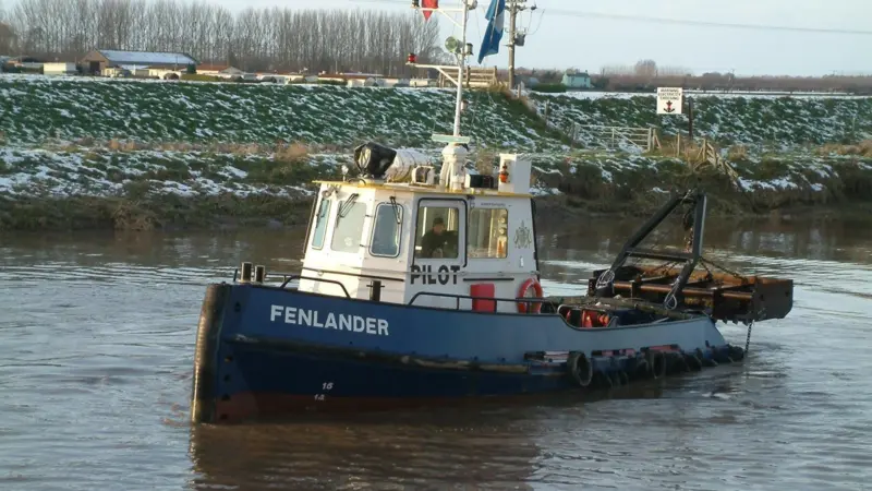 The tug Fenlander is benefitting from recently fitted new propellers