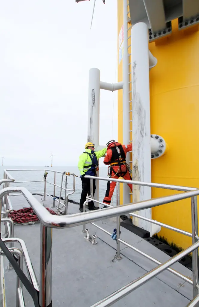 Transferring personnel from vessel to turbine is one of the most potentially hazardous processes faced by those working in the offshore wind energy industry