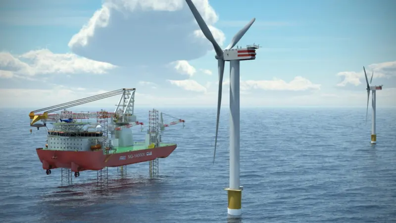 An artist’s rendering of Seajacks Scylla