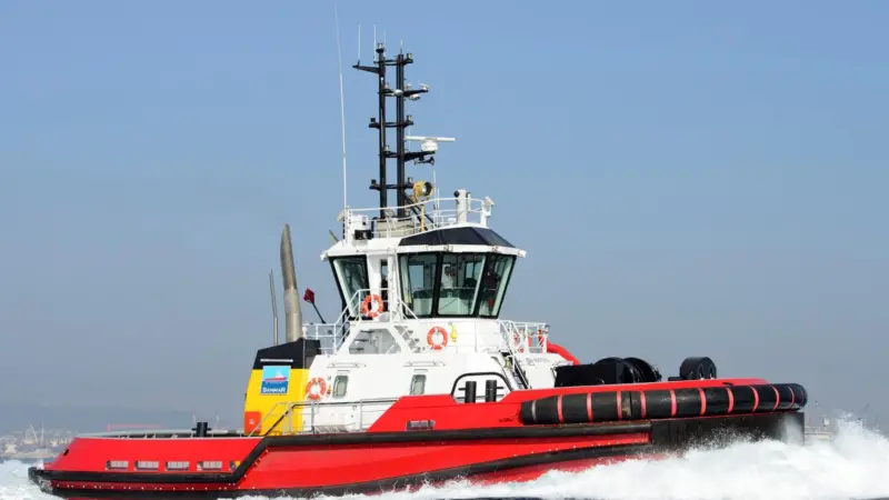 The new Zeycan Y was Sanmar’s 100th new tug and the first of a ‘new breed’