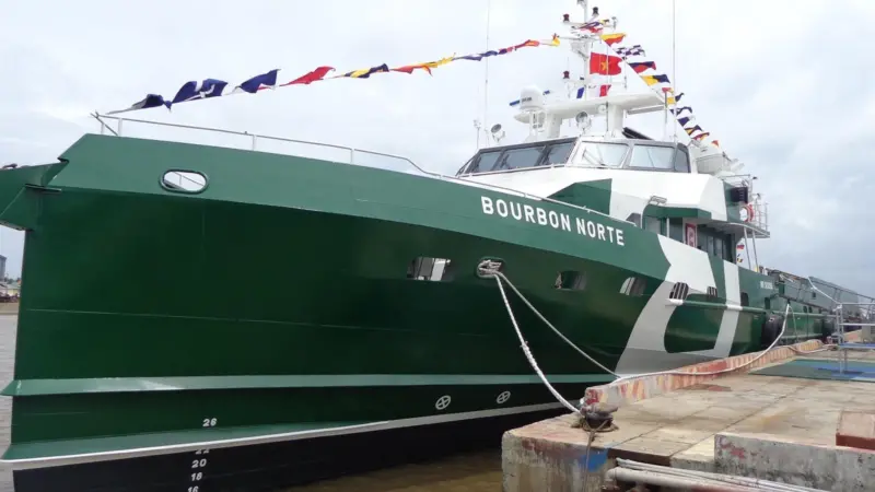 'Bourbon Norte' is the last in the series of FPSVs to be delivered to Bourbon