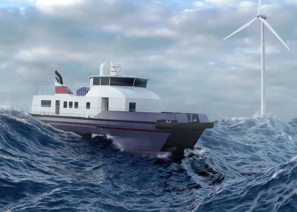 Danish Yachts generated interest in its new SWATH range of workboats