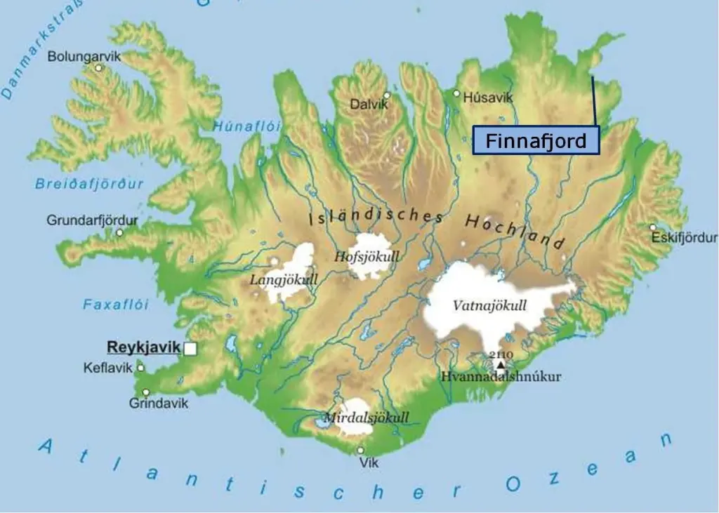The forecast increase in shipping in the Arctic Ocean due to climate change is a motivating force in the planning for Finna Fjord