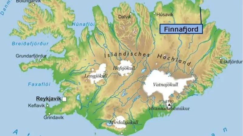 The forecast increase in shipping in the Arctic Ocean due to climate change is a motivating force in the planning for Finna Fjord
