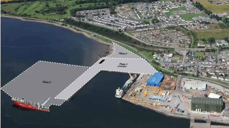 The expansion project will see the creation of a new deepwater berth