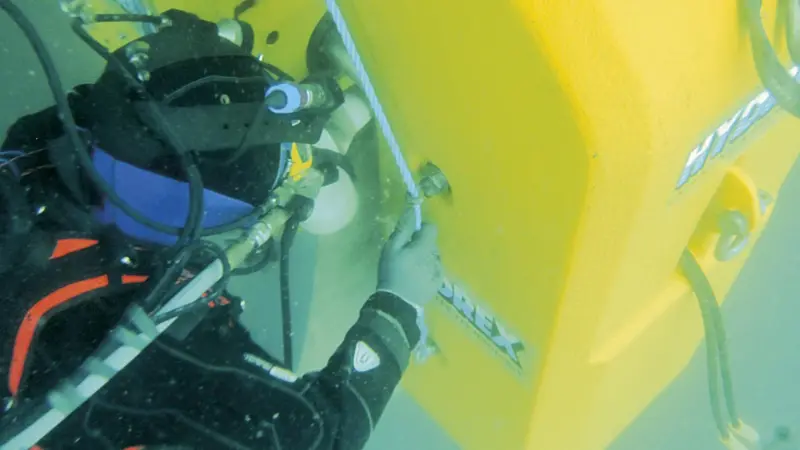 Whale Technologies will deal with Hydrex's underwater repair contracts