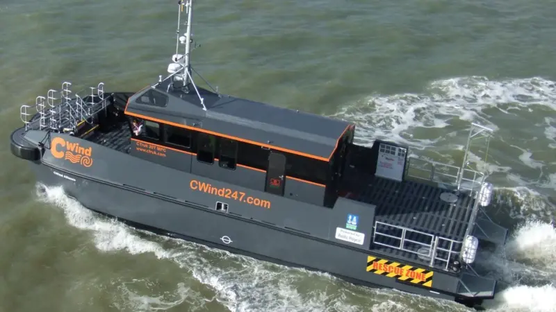 The resin composite CWind boats provide a cost effective package, with outstanding fuel efficiency