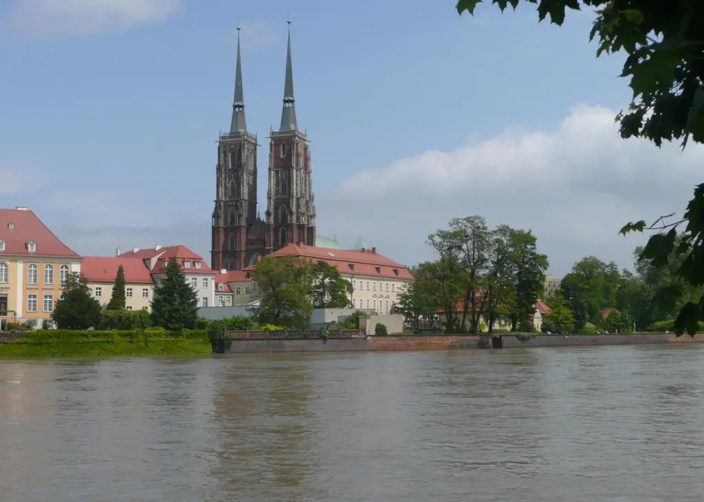 Flooding is a constant threat in the Polish city of Wroclaw. Photo: Grontmij
