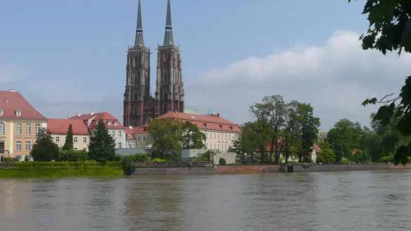 Flooding is a constant threat in the Polish city of Wroclaw. Photo: Grontmij
