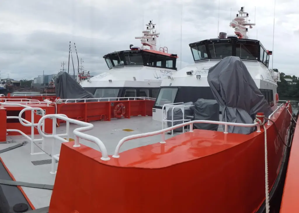 Njord Puffin and Njord Petrel have just arrived in Europe