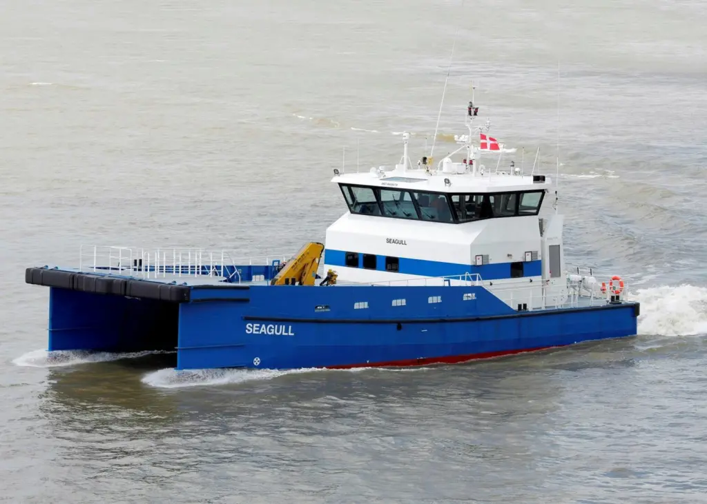'Seagull' has been delivered to Sea Consult ApS as it prepares to enter the offshore wind market