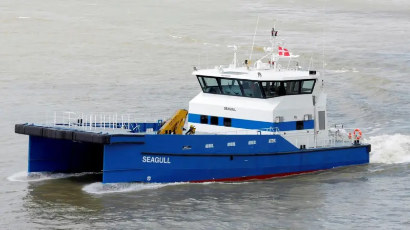 'Seagull' has been delivered to Sea Consult ApS as it prepares to enter the offshore wind market