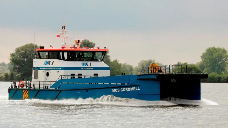 'MCS Coromell' is due to be delivered this week