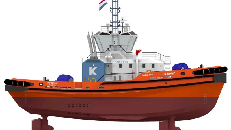 Four tugs of the new ART 80/32 design are under construction
