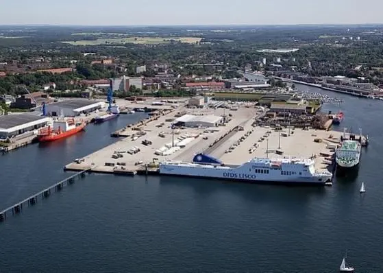The Ostuferhafen in the Port of Kiel