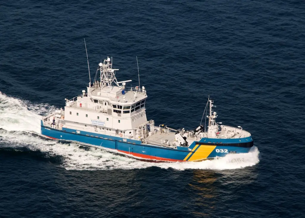Kongsberg supplied the total package for all four KBV vessels