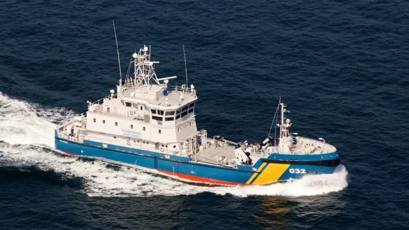 Kongsberg supplied the total package for all four KBV vessels