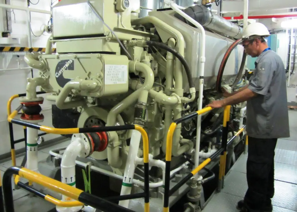 The newbuilds are fitted with Cummins QSK60M-MCRS IMO Tier II main engines. Photo: Scott and English