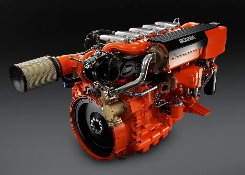 Scania’s new D19M marine engine