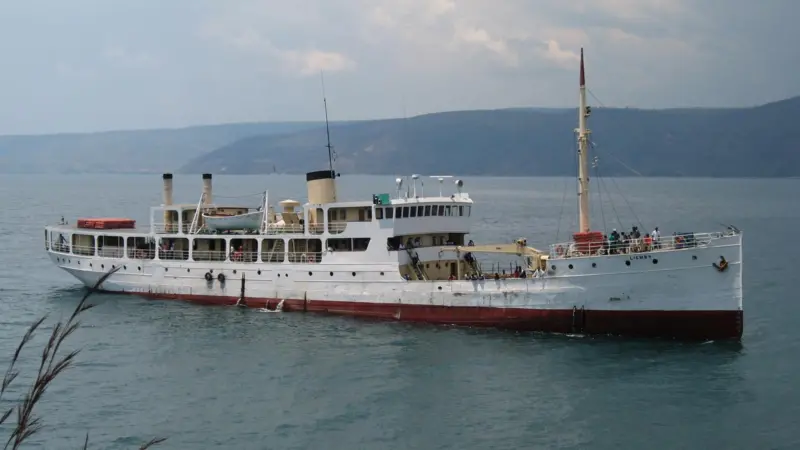 A century later, the old Graf Goetzen is now a transport lifeline for many as Liemba in Tanzania