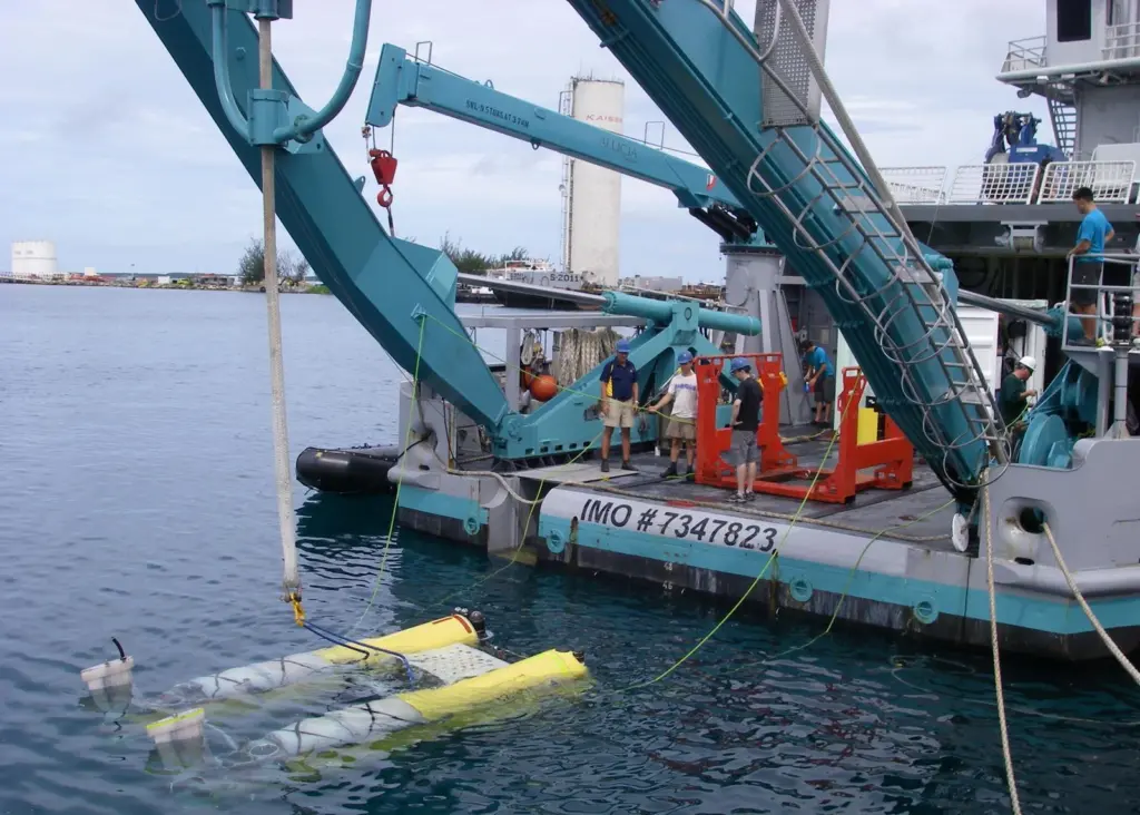 Trials took place onboard the MV Alucia using Nereus, WHOI’s hybrid unmanned vehicle
