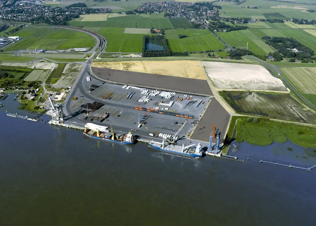 The Halle Nord site is the latest step in the northern extension of the Port of Brake