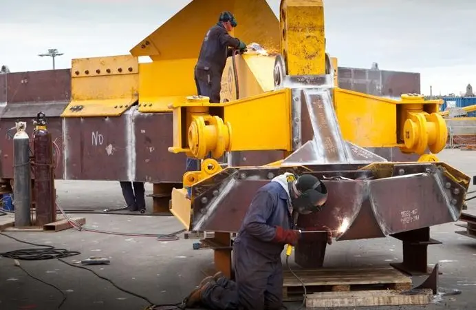 Preparing the SCAR subsea plough for deployment