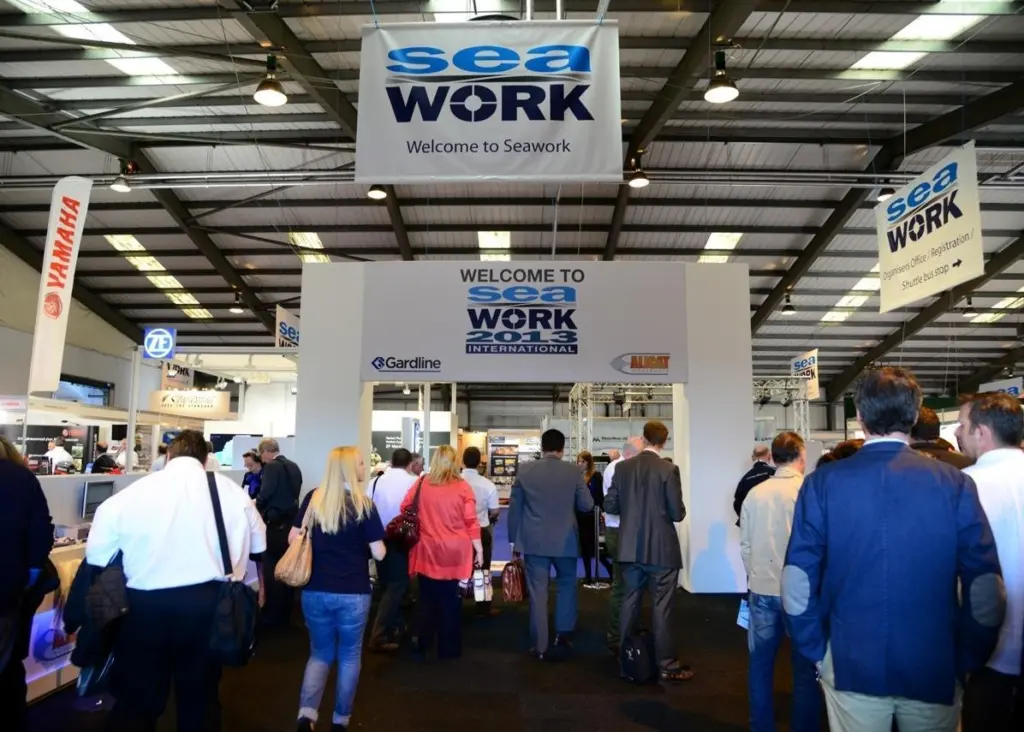Seawork 2014 will feature two registration areas