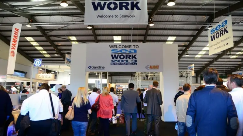Seawork 2014 will feature two registration areas