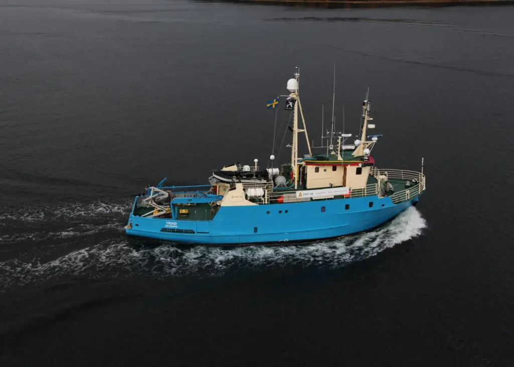 The survey will be conducted from the MMT survey vessel Triad