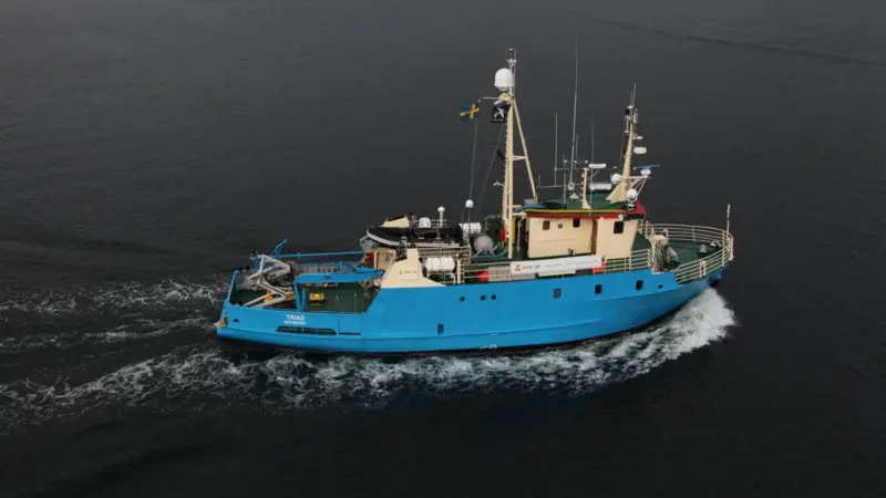 The survey will be conducted from the MMT survey vessel Triad