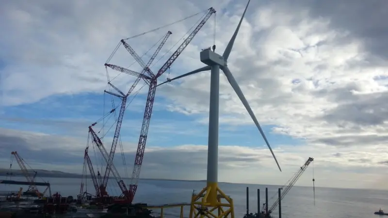 The 7MW SHI prototype turbine will deliver enough electricity to power 4,800 homes