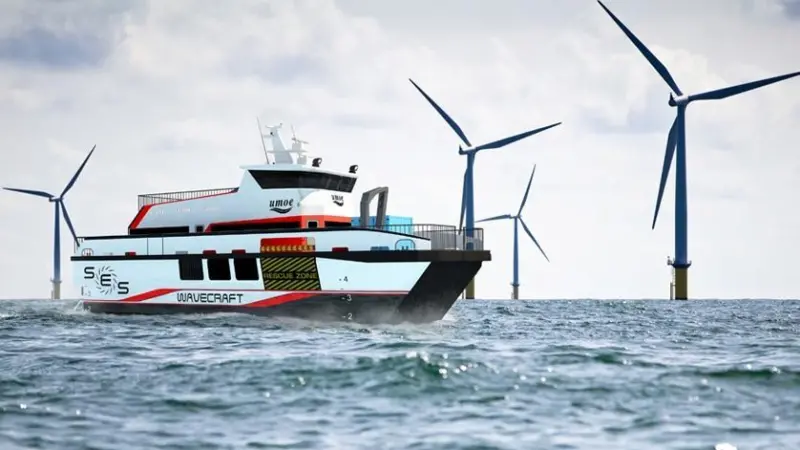 The new UM Wave Craft will be based on Surface Effect Ship technology. Photo: Umoe Mandal