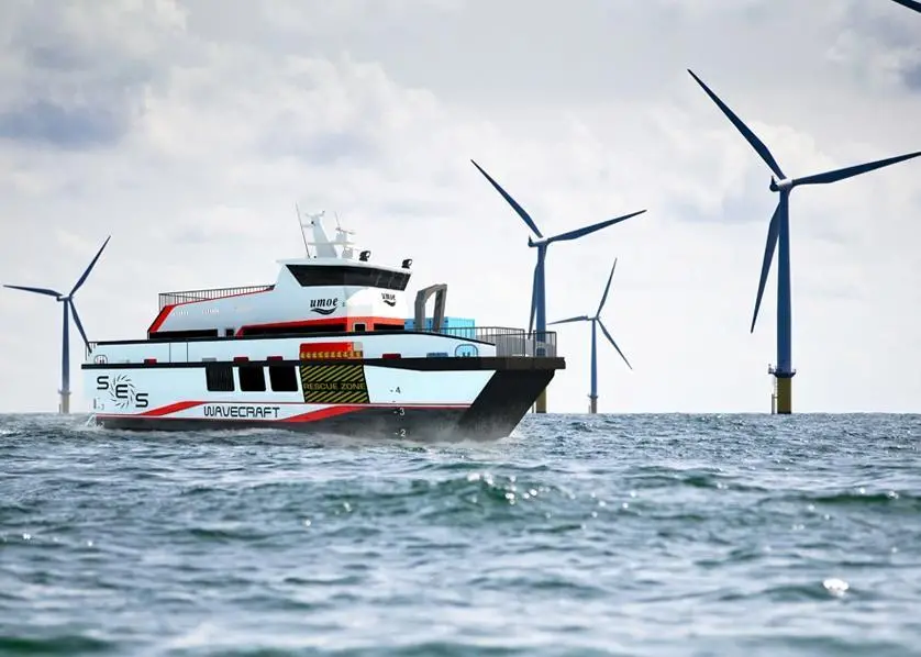 The new UM Wave Craft will be based on Surface Effect Ship technology. Photo: Umoe Mandal