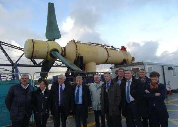 The visit to the EMEC enabled French stakeholders to identify the industry’s ‘real-world’ needs