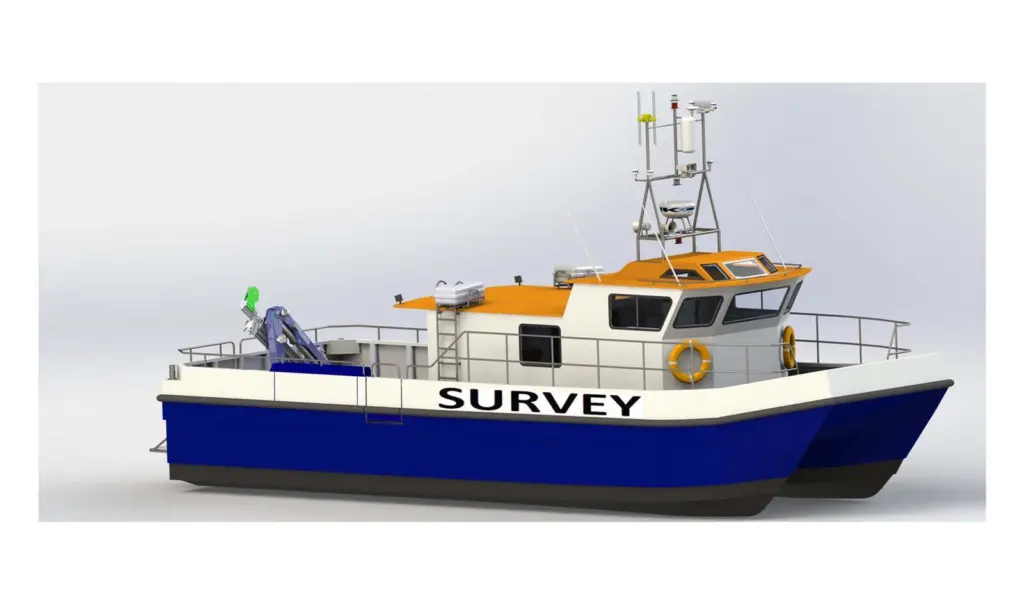 An artist’s impression of Nordic Sonar, which is currently under build