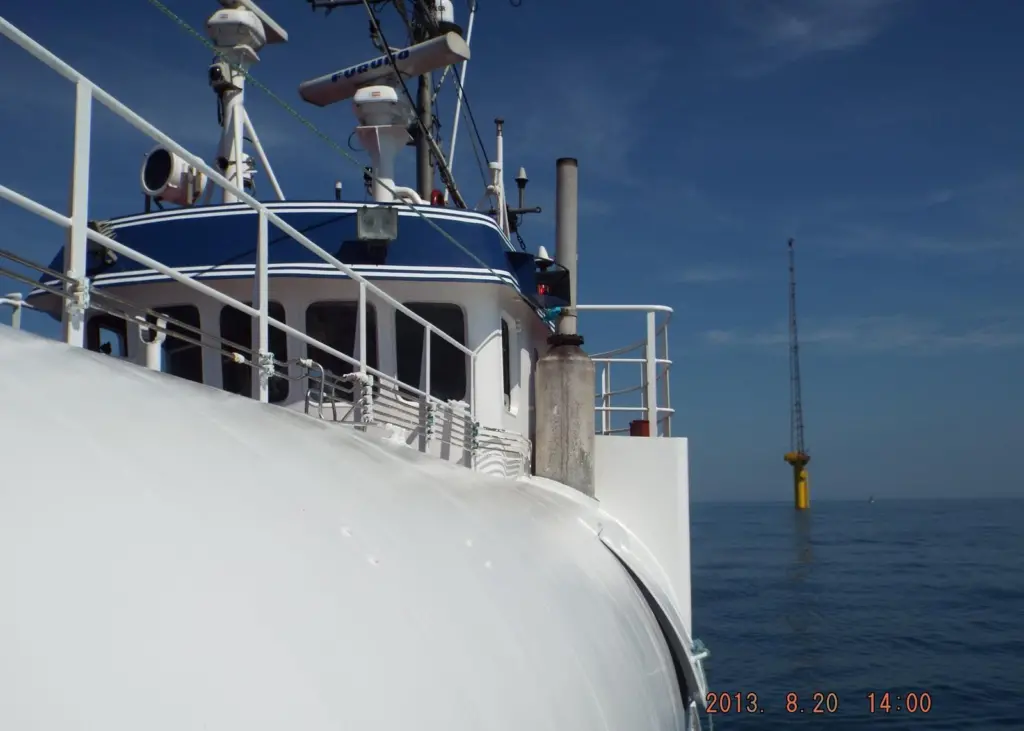 Marico Marine is currently providing 24/7 guard vessel coverage for two meteorological masts off the East Anglian coast