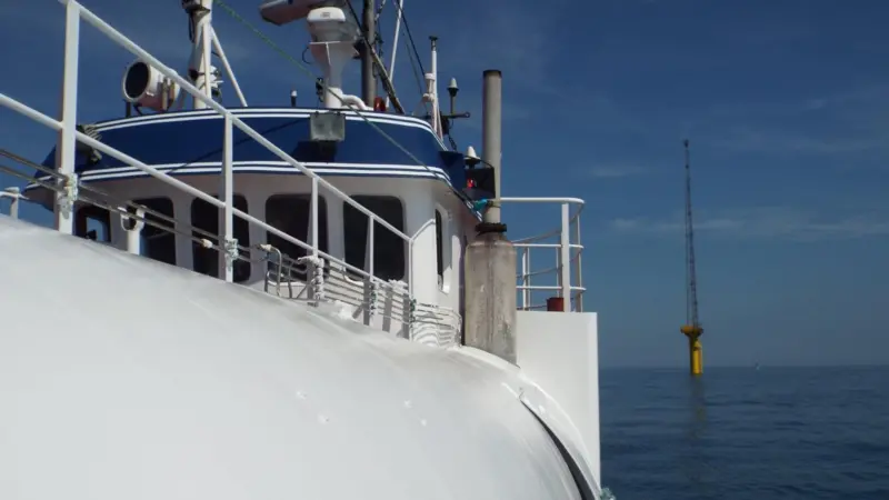 Marico Marine is currently providing 24/7 guard vessel coverage for two meteorological masts off the East Anglian coast
