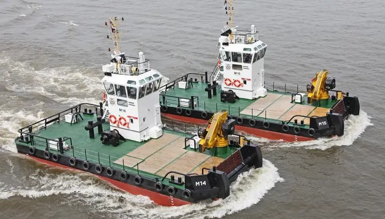 Damen Trading recently sold two Damen Multicats from the Middle East to a client in Australia