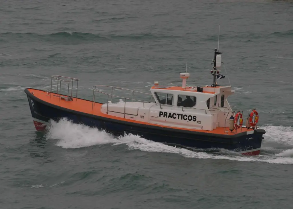 A typical Seaward vessel shows off its rugged and efficient lines