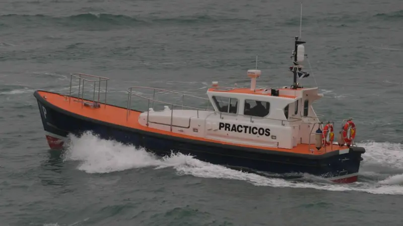 A typical Seaward vessel shows off its rugged and efficient lines