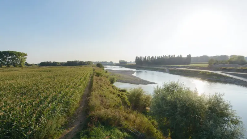 A more stable and wider river Meuse will follow the work (Tineke Dijkstra Fotography The Hague)