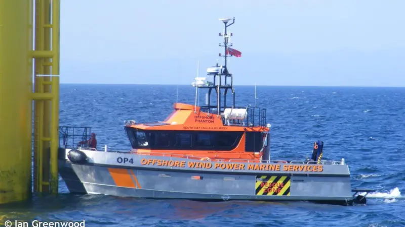 Offshore Phantom is the first vessel in the OWS fleet to be certified