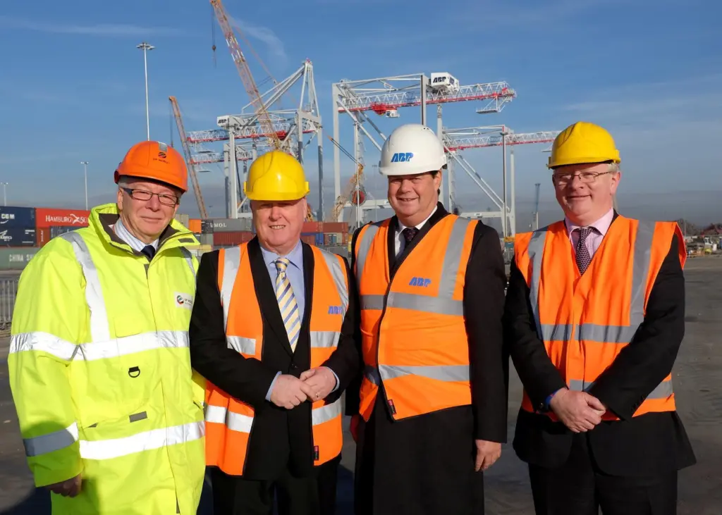 The £150m expansion project at ABP's Port of Southampton is well underway