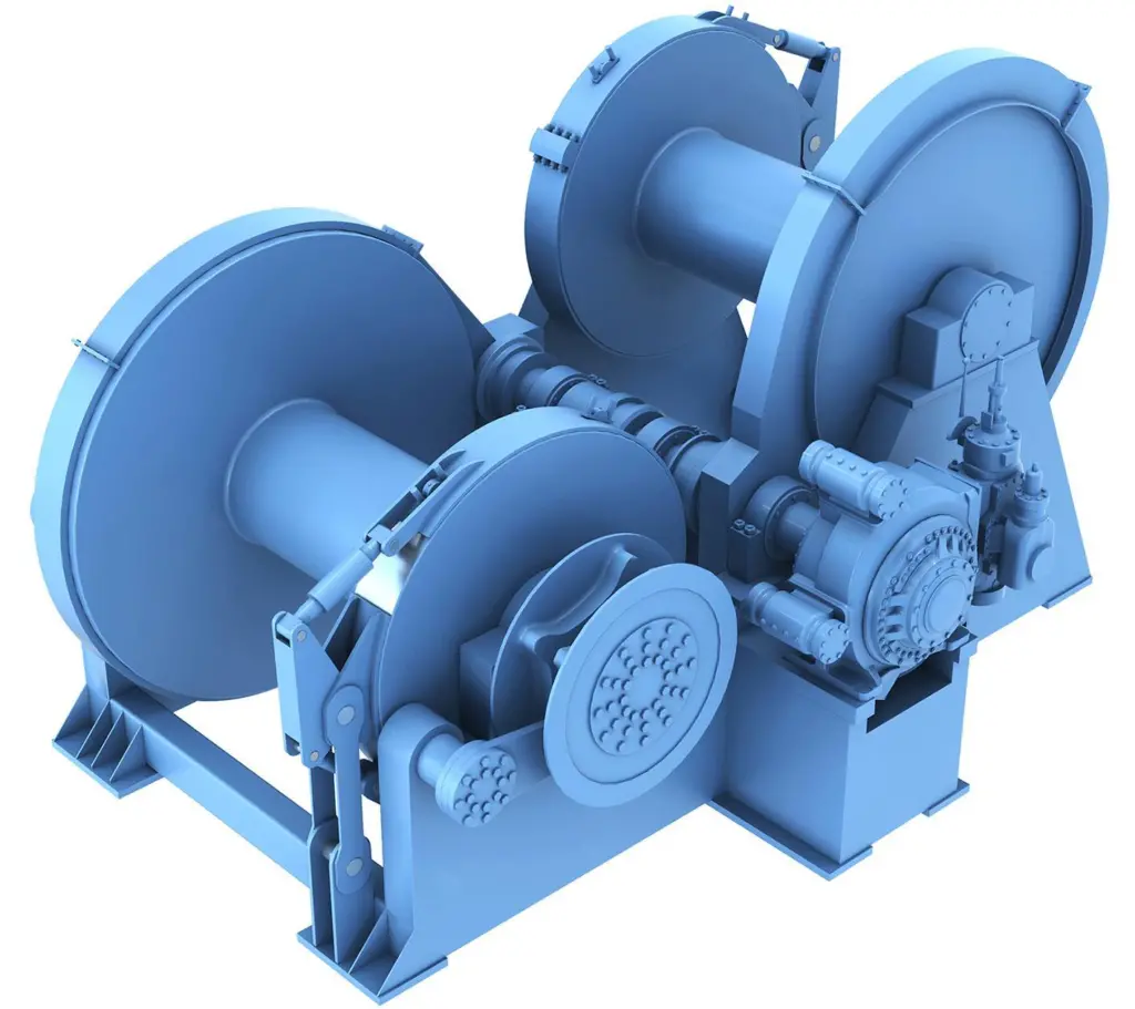 The vessels will be equipped with several low pressure hydraulic driven winches from Rolls-Royce