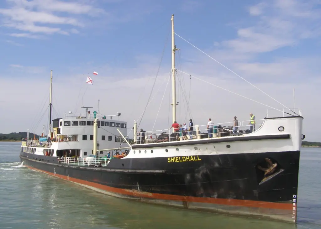 Major hull repair and modification work in dry dock will extend the life of SS Shieldhall for another 25 years