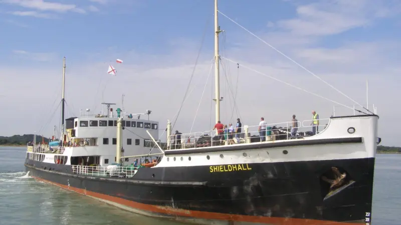 Major hull repair and modification work in dry dock will extend the life of SS Shieldhall for another 25 years