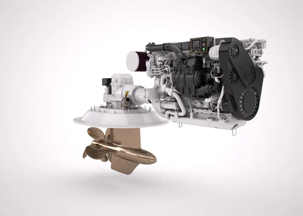 The new diesel is available now but the new pod drive will not be on the market until early 2015
