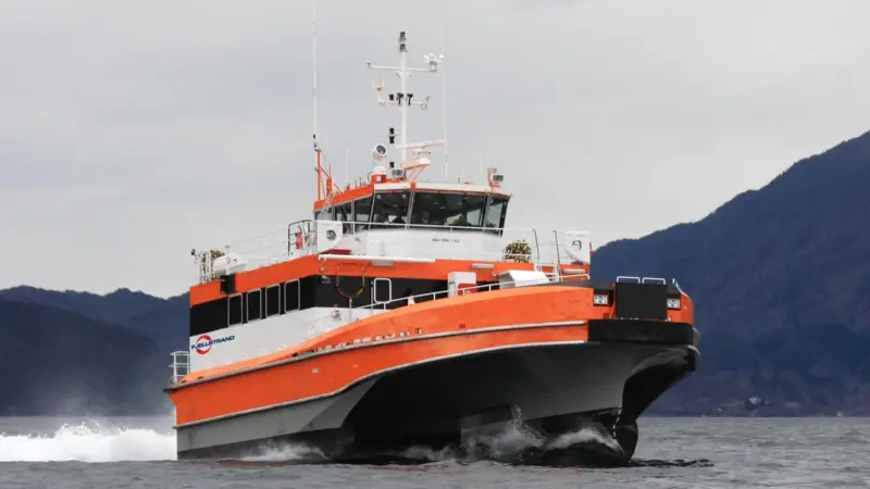 Servogear installations include the tri-hull SWATH designs that Fjellstrand is building for World Marine Offshore