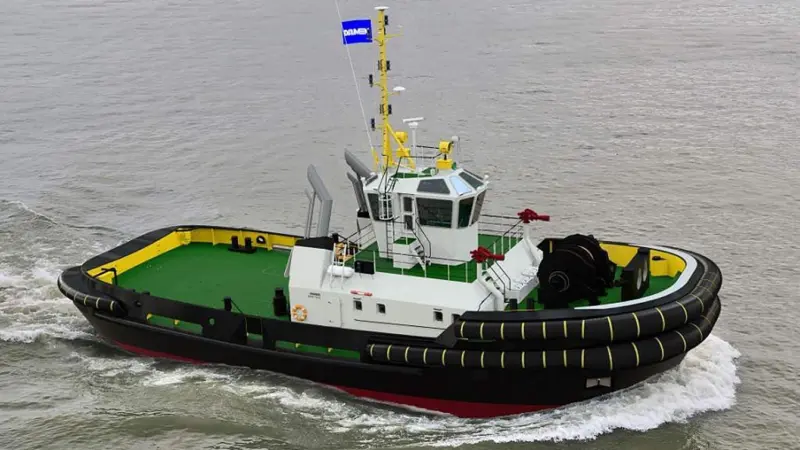 The Damen 3212 ASD is one of the tugs which will be simulated at the new training centre